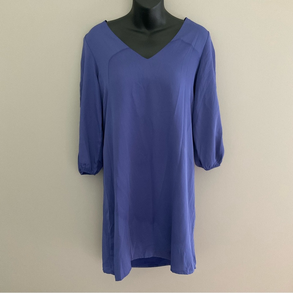 Everly, indigo midi dress